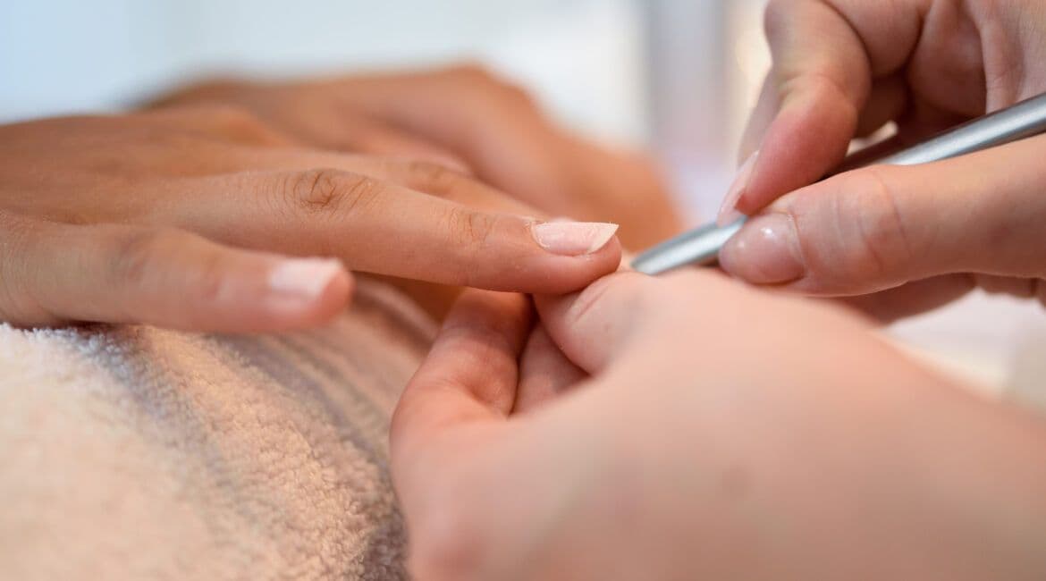 Manicure care at Serene Nails